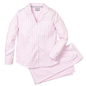 Petite Plume pink striped pajama set